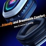 Ozeino Wireless Gaming Headset for PC and Consoles