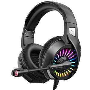 ZIUMIER RGB Gaming Headset with Noise-Canceling Mic