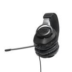 JBL Quantum 100 Wired Gaming Headphones - Black
