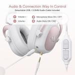 Redragon H510 Zeus White Wired Gaming Headset