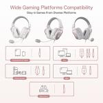 Redragon H510 Zeus White Wired Gaming Headset