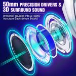 WolfLawS Bluetooth Wireless Gaming Headset for Consoles