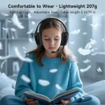 Multi-Platform Gaming Headset with Clear Mic