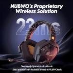 NUBWO G06 Dual Wireless Gaming Headset - Orange