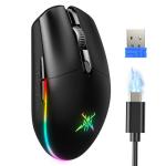 TECKNET Rechargeable Wireless Gaming Mouse - 8000 DPI