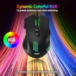 Acer Wired RGB Gaming Mouse with 12,800 DPI