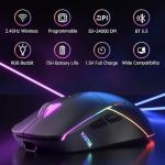 FFJ Wireless RGB Gaming Mouse - 24K DPI