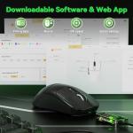 Attack Shark V5 Wireless Gaming Mouse - 42000 DPI