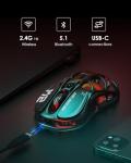 GravaStar Mercury M2 Wireless Gaming Mouse - 26K DPI