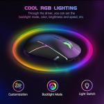 FFJ Wireless RGB Gaming Mouse - 24K DPI