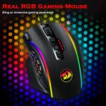 Redragon M901K RGB MMO Gaming Mouse with 19 Buttons