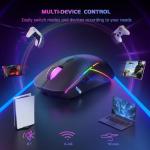 FFJ Wireless RGB Gaming Mouse - 24K DPI