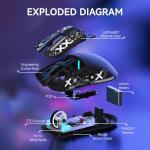 Attack Shark X11 Wireless RGB Gaming Mouse