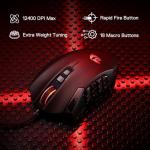 Redragon M921 RGB MMO Gaming Mouse with 18 Buttons