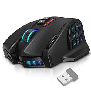 UtechSmart Venus Pro RGB Wireless MMO Mouse