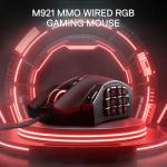 Redragon M921 RGB MMO Gaming Mouse with 18 Buttons