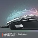 SteelSeries Aerox 5 - Holey RGB Gaming Mouse - Ultra-lightweight Water Resistant Design - 18K DPI TrueMove Air Optical Sensor
