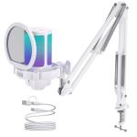 UHURU USB Gaming Microphone with RGB and Noise Cancellation