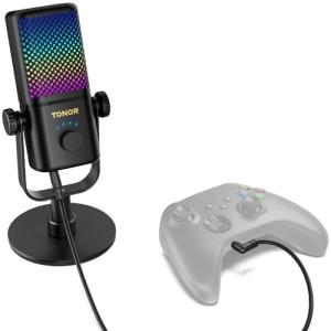 TONOR RGB Gaming Microphone for Xbox/PC