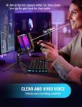 FIFINE USB Gaming Microphone with RGB and Accessories