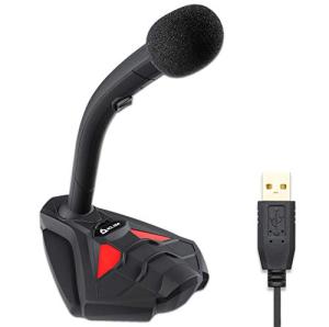 KLIM Voice V2 USB Gaming Microphone - Red