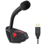 KLIM Voice V2 USB Gaming Microphone - Red