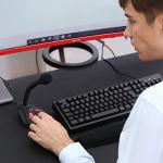 KLIM Voice V2 USB Gaming Microphone - Red