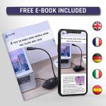 KLIM Voice V2 USB Gaming Microphone - Red