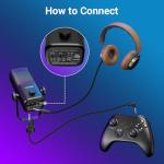 TONOR RGB Gaming Mic for Xbox with Long Battery