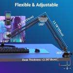 TONOR RGB Gaming Mic for Xbox with Long Battery