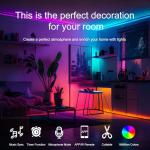 200 FT RGB LED Strip Lights with Remote Control
