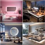 UVTaoYuan USB LED Strip Lights for Home Decor