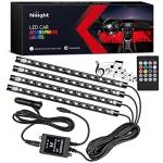 Nilight 48 LED Multicolor Car Interior Lights Kit