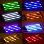 Nilight 48 LED Multicolor Car Interior Lights Kit