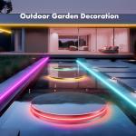 16.4FT RGB LED Neon Rope Lights with Remote