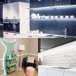 KXZM 12V Cool White LED Strip Light 5M