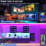 Keepsmile 100ft RGB LED Strip Lights with App Control