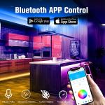 DAYBETTER 200 ft RGB LED Strip Lights with App Control