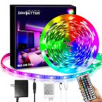 RGB Color Changing LED Strip Lights - 20ft