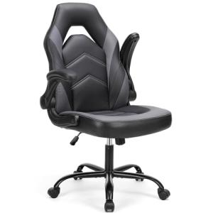 Ergonomic Gaming Chair with Flip-Up Armrests