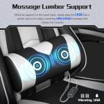 Yaheetech Ergonomic Gaming Chair with Massage Support