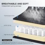 GTPLAYER Ergonomic Gaming Chair with Footrest and Support