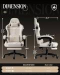 GTPLAYER Ergonomic Gaming Chair with Speakers and Footrest