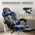 Ergonomic Gaming Desk Chair with Adjustable Features