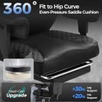 GTRACING Big & Tall Gaming Chair with Footrest