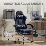 Ergonomic Gaming Desk Chair with Adjustable Features