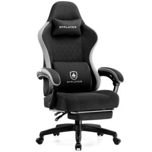 GTPLAYER Ergonomic Gaming Office Chair with Footrest