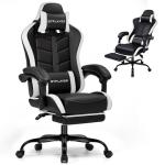 GTPLAYER Ergonomic Gaming Chair with Foot Rest