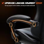 Ergonomic Video Game Desk Chair with Footrest