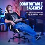 GTPLAYER Ergonomic Gaming Chair with Foot Rest